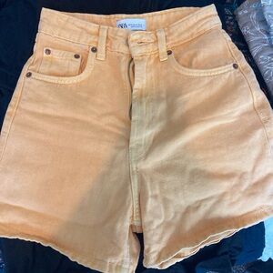 Zara high waisted shorts
